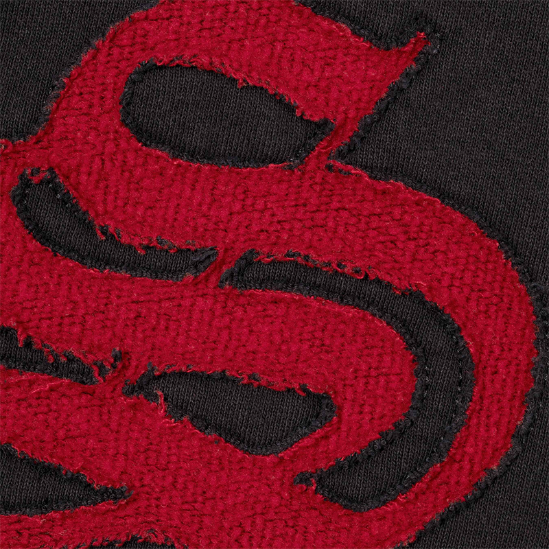 Supreme Cut Out Zip Up Hooded Sweatshirt