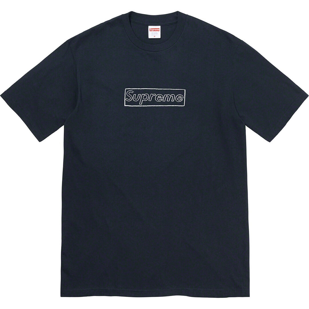 Supreme Kwas Chalk Logo Tee