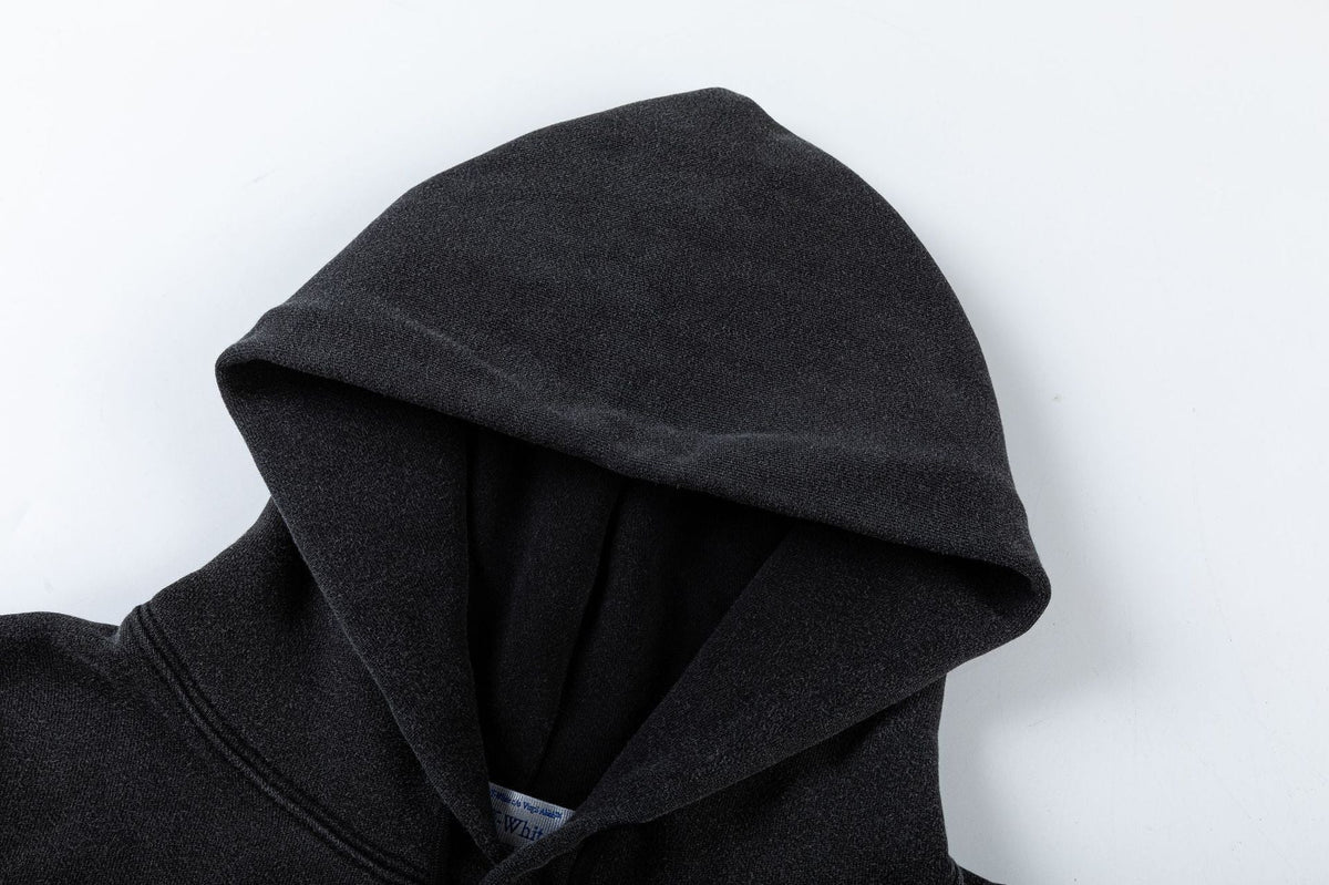 Off-White Bacchus-Print Cotton Hoodie