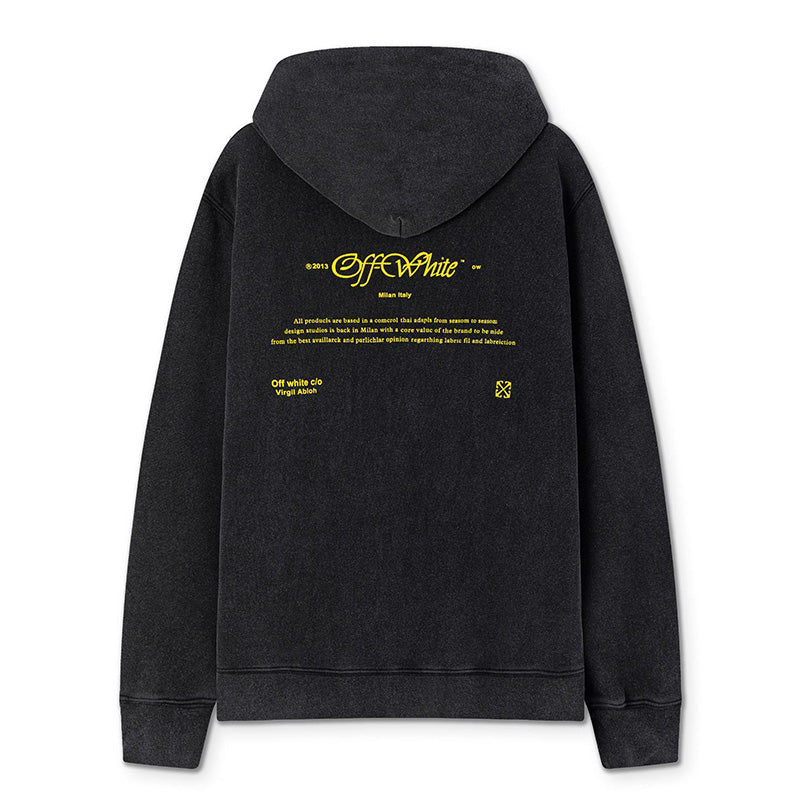 Off-White Bacchus-Print Cotton Hoodie