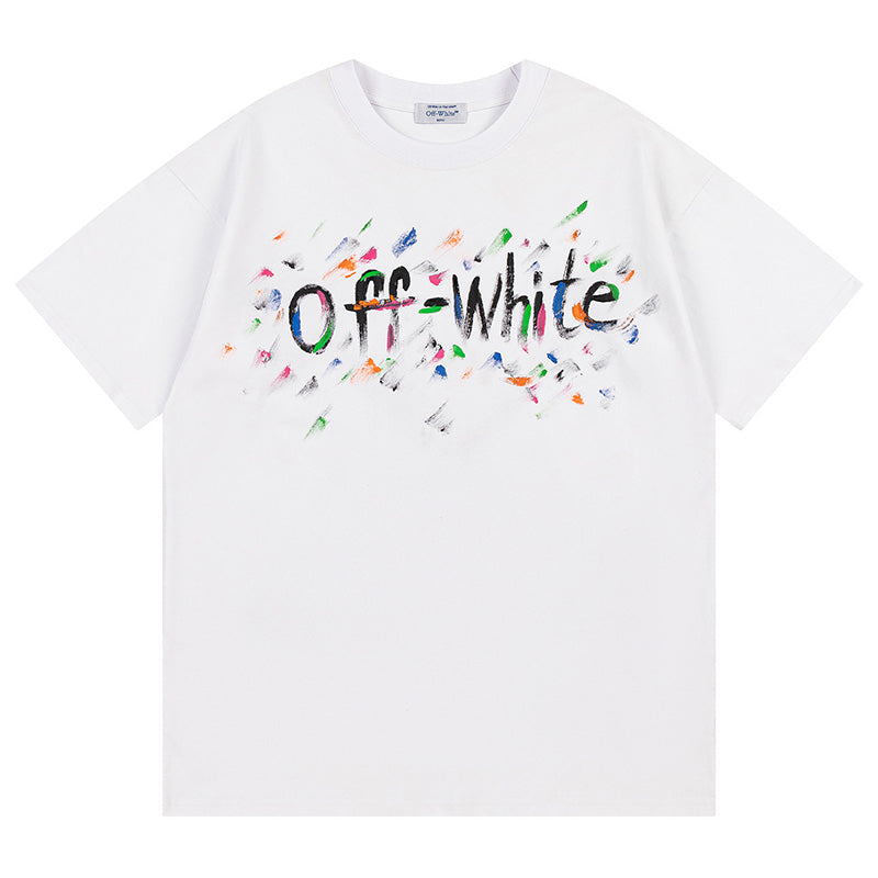Off-White Bookish Crazy Cotton T-Shirt