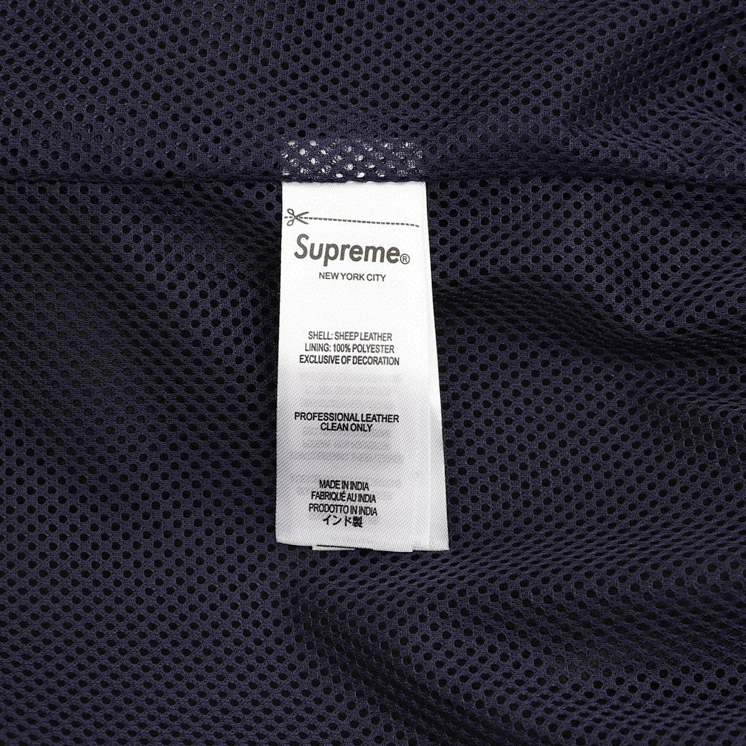 Supreme X Umbro WEEK4 Leather Track Jacket
