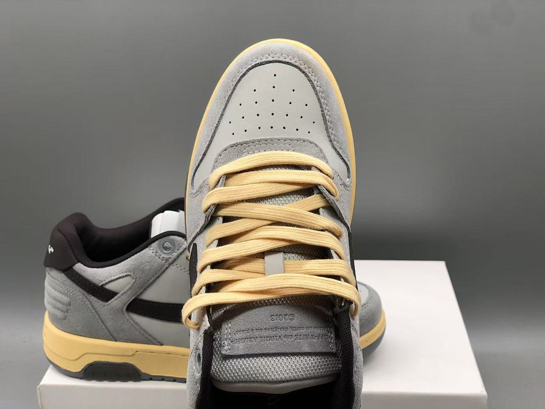 OFF-WHITE Out Of Office OOO Light Grey Black