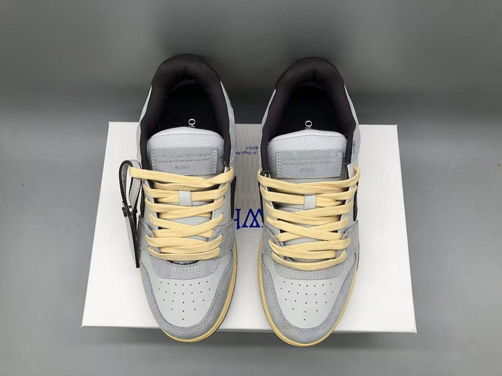 OFF-WHITE Out Of Office OOO Light Grey Black