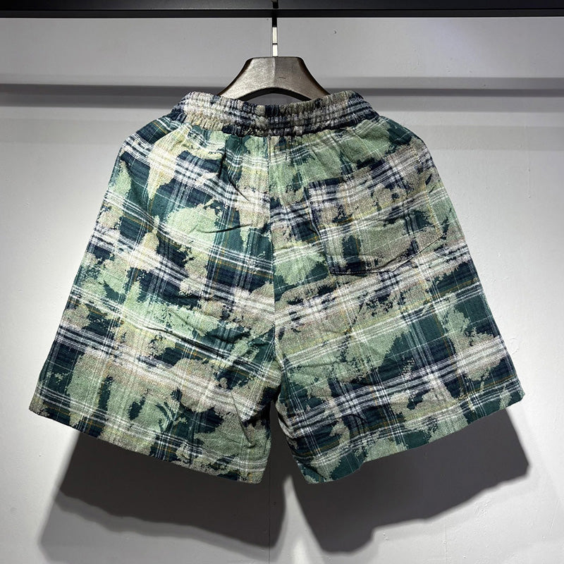 AMIRI Hawaiian Print Mens Shorts