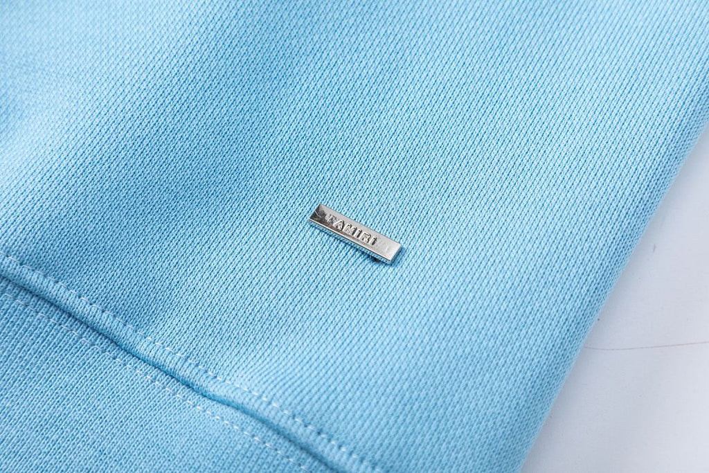 AMIRI Logo-Lettering Cotton Hoodies