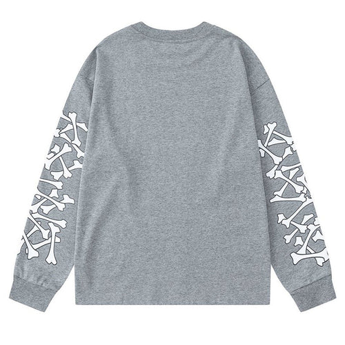 AMIRI Bones Stacked Long-Sleeve T-Shirts