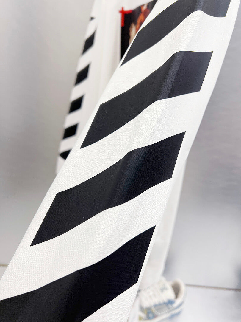 OFF-WHITE Artistic Print Long-Sleeve T-Shirt