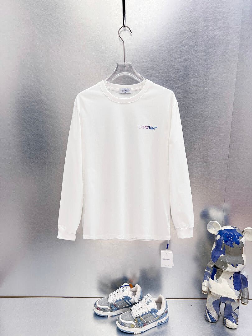 OFF-WHITE Diag Gradient Long-Sleeve T-Shirt