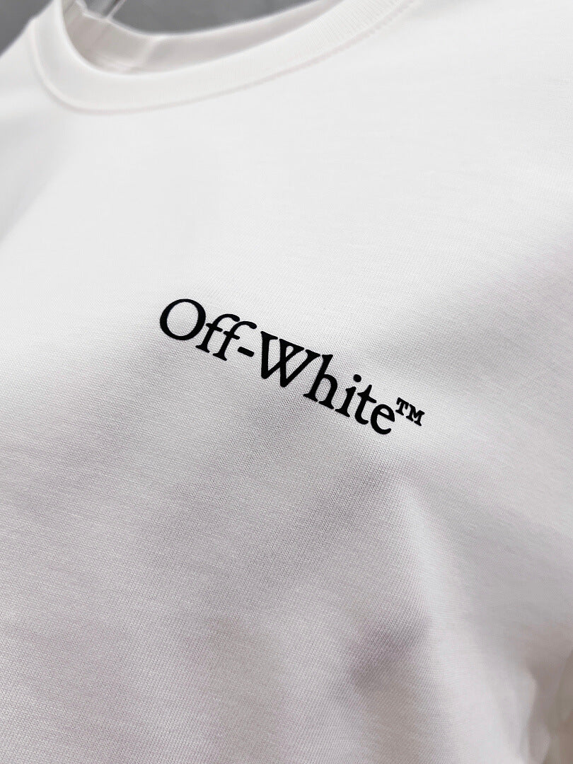 OFF-WHITE Caravaggio Painted Print Long-Sleeve T-Shirt