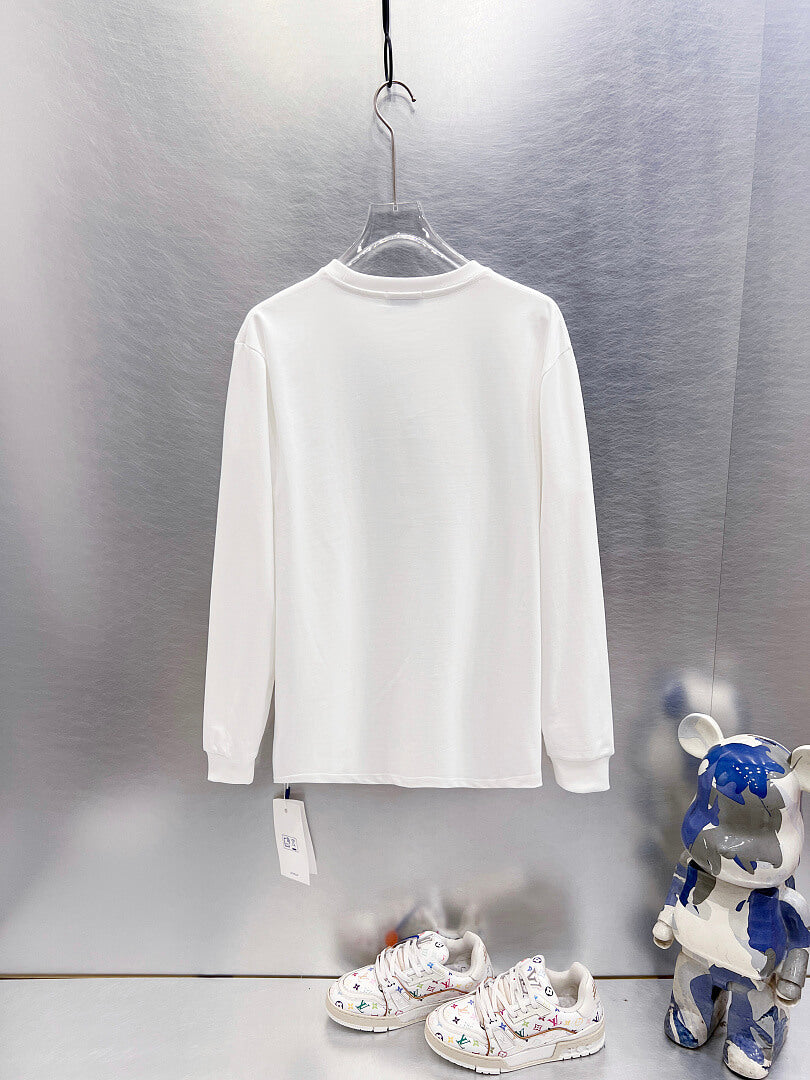 OFF-WHITE Logo Print  Long-Sleeve T-Shirt