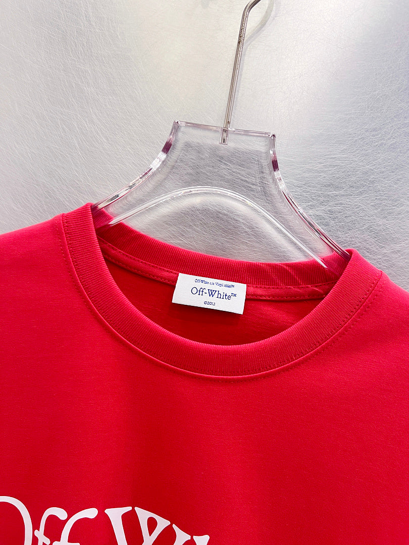 OFF-WHITE Logo Print  Long-Sleeve T-Shirt