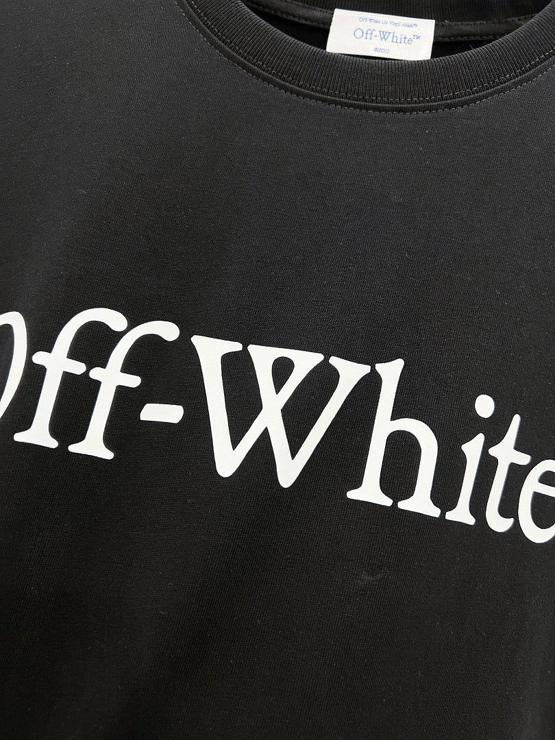 OFF-WHITE Logo Print  Long-Sleeve T-Shirt