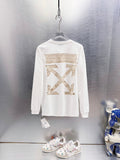 OFF-WHITE Tape Arrow  Long-Sleeve T-Shirt