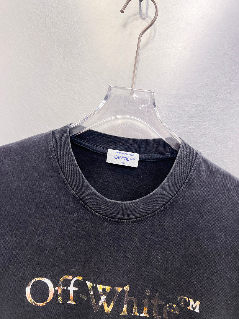 OFF-WHITE Logo Print T-Shirt #9623