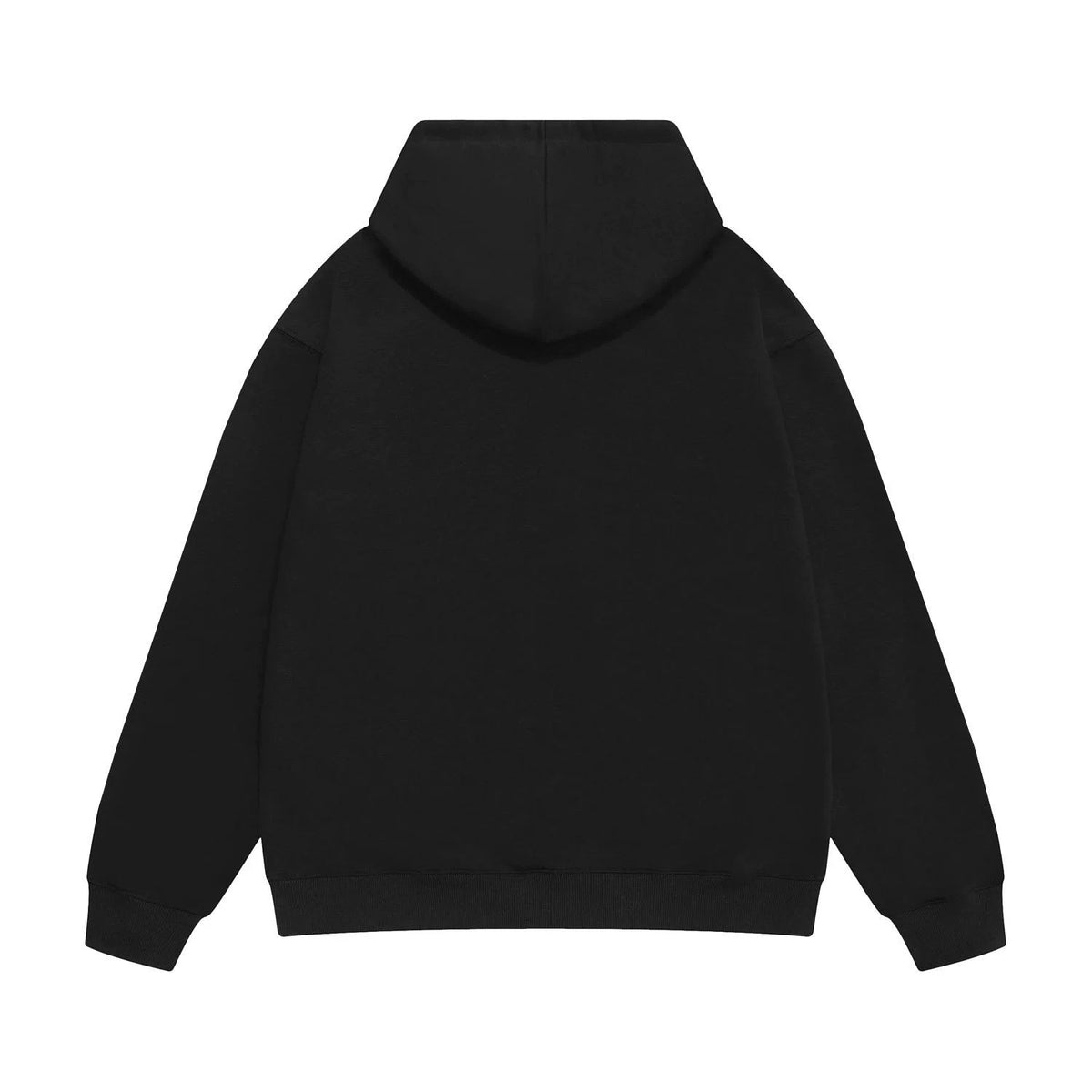 PURPLE Logo Pattern Printed Hoodie