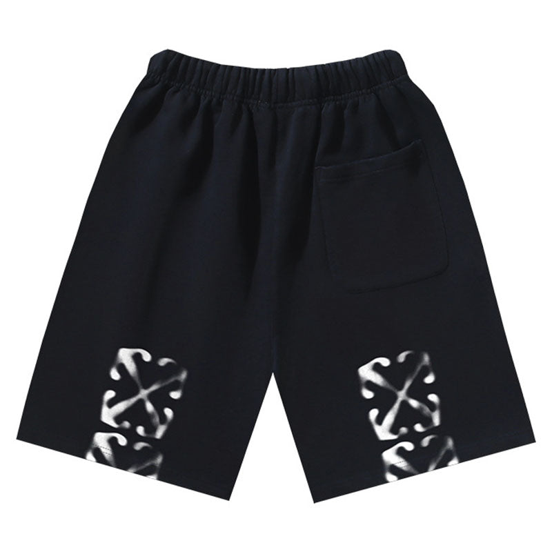 Off-White Logo Arrows Printed Shorts