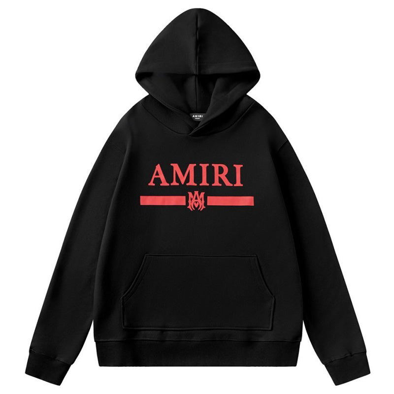 AMIRI Ma Bar LOGO Embroidered Hoodies