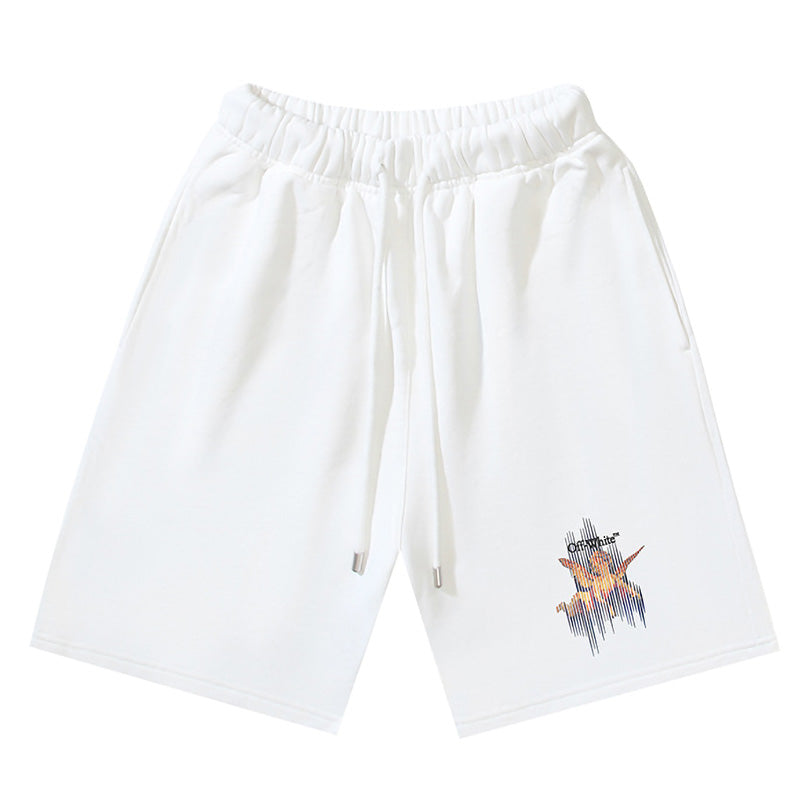 Off-White Logo Printed Shorts