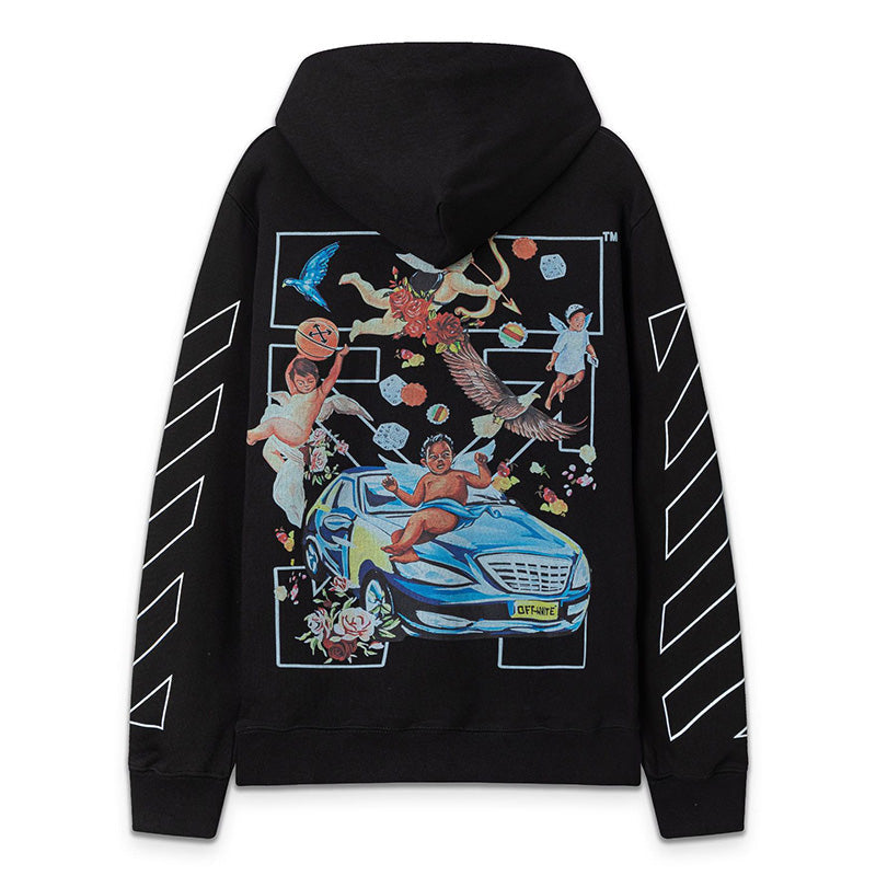 Off-White Logo-Embroidered Hoodies